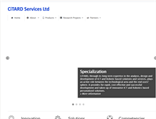 Tablet Screenshot of citard-serv.com